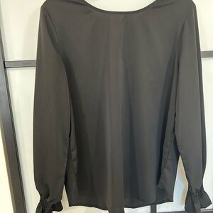 Amazon Essentials Elegant Black Blouse